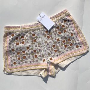 NWT Antik Batik Anthropologie Sharlen Shorts L/42